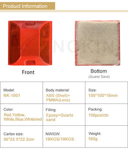 Пластиковые отражающие дорожные шпильки 3 м от производителя - Product Image 4