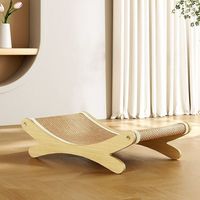 X Hemp Style Mignon Grand Lit-griffoir pour chat tout-en-un, résistant à l'usure, anti-déchirure, avec fonction canapé et jouet à griffer, durable