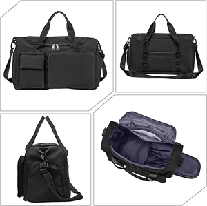 Bolsa de Ginástica Dobrável em Promoção para Homens e Mulheres com Compartimento para Sapatos e Compartimento Úmido/Seco, Bolsas de Viagem - Product Image 2