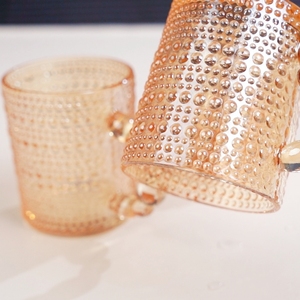 Tasses en verre ambré électro-plaqué sans plomb avec poignée, écologiques, compatibles micro-ondes, résistantes à la chaleur, pour cadeaux d'affaires - Product Image 3