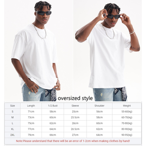 Abbigliamento Streetwear Estivo da Uomo, T-shirt in Cotone Bianco con Logo Personalizzato e Stampa Grafica - Product Image 3