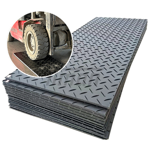Tapis de protection temporaire pour chantier en UHMWPE, HDPE, PE, anti-corrosion et résistant à l'usure, 4x8, 15 mm, pour extérieur - Product Image 4