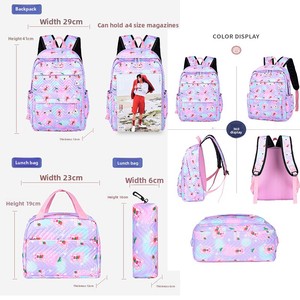 3 in 1 Kids <strong>School</strong> Bag <strong>Backpack</strong> Set for Teenagers Girls <strong>Backpack</strong> <strong>School</strong> Bag Set Female <strong>School</strong> Supplies Set with Bag - Product Image 3