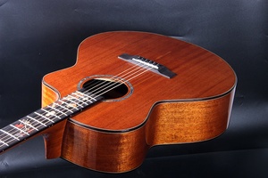 TK-915 al por mayor Teck <span class=keywords><strong>guitarra</strong></span> de alta <span class=keywords><strong>calidad</strong></span> y buen <span class=keywords><strong>precio</strong></span> del OEM de madera maciza de caoba <span class=keywords><strong>guitarra</strong></span> acústica - Product Image 3