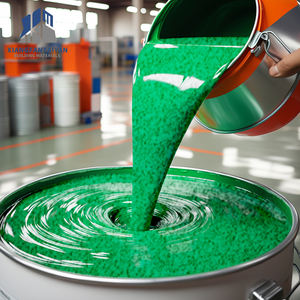 Pintura de <span class=keywords><strong>suelo</strong></span> con revestimiento líquido ecológico autonivelante para superficies de cemento, pintura epoxi <span class=keywords><strong>terrazo</strong></span> con efecto mármol - Product Image 2