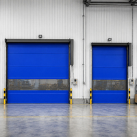 Porte à enroulement rapide en PVC pour zone d'emballage d'usine alimentaire