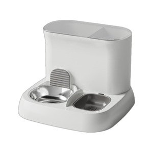 Distributeur automatique de nourriture/eau en céramique pour chat, gamelle pour chien, bassine pour chat, distributeur de nourriture/eau grande capacité, gamelle pour chat, fournitures pour animaux de compagnie - Product Image 3