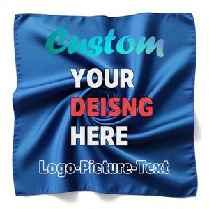 Pañuelo de Seda Personalizado, Pañuelos de Seda con Logotipo, Impresión de Pañuelos de Seda Personalizados, Ideal para Hoteles Boutique y Marcas de Lujo - Product Image 4