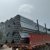 Tuyau en acier galvanisé à chaud de 2 pouces/tuyau GI Tube en acier pré-galvanisé Tube galvanisé pour serre
