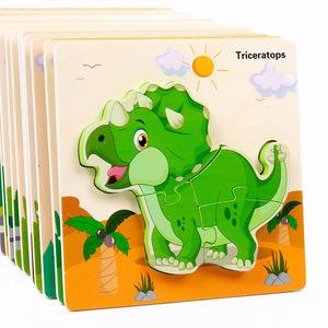 Rompecabezas Educativo <span class=keywords><strong>de</strong></span> Animales <span class=keywords><strong>de</strong></span> Dibujos Animados en Oferta, <span class=keywords><strong>para</strong></span> Bebés <span class=keywords><strong>de</strong></span> 2 a 4 Años, Piezas Grandes <span class=keywords><strong>para</strong></span> Agarrar con la <span class=keywords><strong>Mano</strong></span>, <span class=keywords><strong>Madera</strong></span> Certificada EN71 - Product Image 4