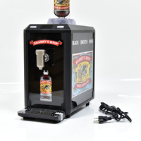 Logo personnalisé Réfrigérateur à vin Refroidisseur à vin Réfrigérateur 1 bouteille Vodka Tequila Whisky Refroidisseur à vin Distributeur machine