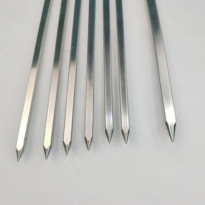 Brocheta Universal de Acero Inoxidable para Kebab, Brochetas Cuadradas Giratorias para Barbacoa - Product Image 5