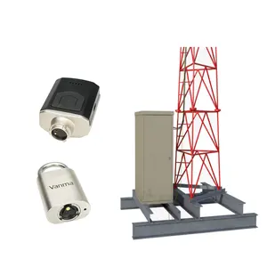 Battery Security Assurance Unique Passive Powering Fibre optic box smart lock Tower Electronic Door Lock