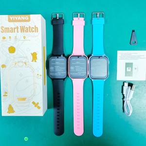 Reloj inteligente Yiyang para niños 4G/5G con correa de silicona, videollamadas y seguimiento de ubicación - Product Image 1