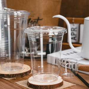 Xueli Gobelets en plastique transparent personnalisés avec logo imprimé Verres à boissons pour cafés Bars à jus et événements d'entreprise - Product Image 2