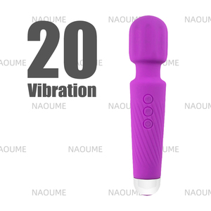 Wiederauf ladbare Handheld AV Zauberstab Sexspielzeug Vibrator Klitoris Stimulator G-Punkt Masturbation AV Zauberstab Dildo Vibrator Sexspielzeug für Frauen - Product Image 3