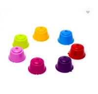 Capsules de café professionnelles réutilisables pour Dolce Gusto, dosettes à filtres rechargeables, acier inoxydable, tasse, filtres, dosettes