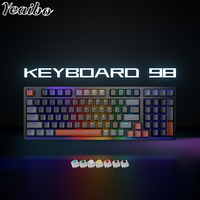 Gunting 100 penjualan emas hotswap lampu latar standar wajar taclados xpg msi teknologi matriks keyboard gaming