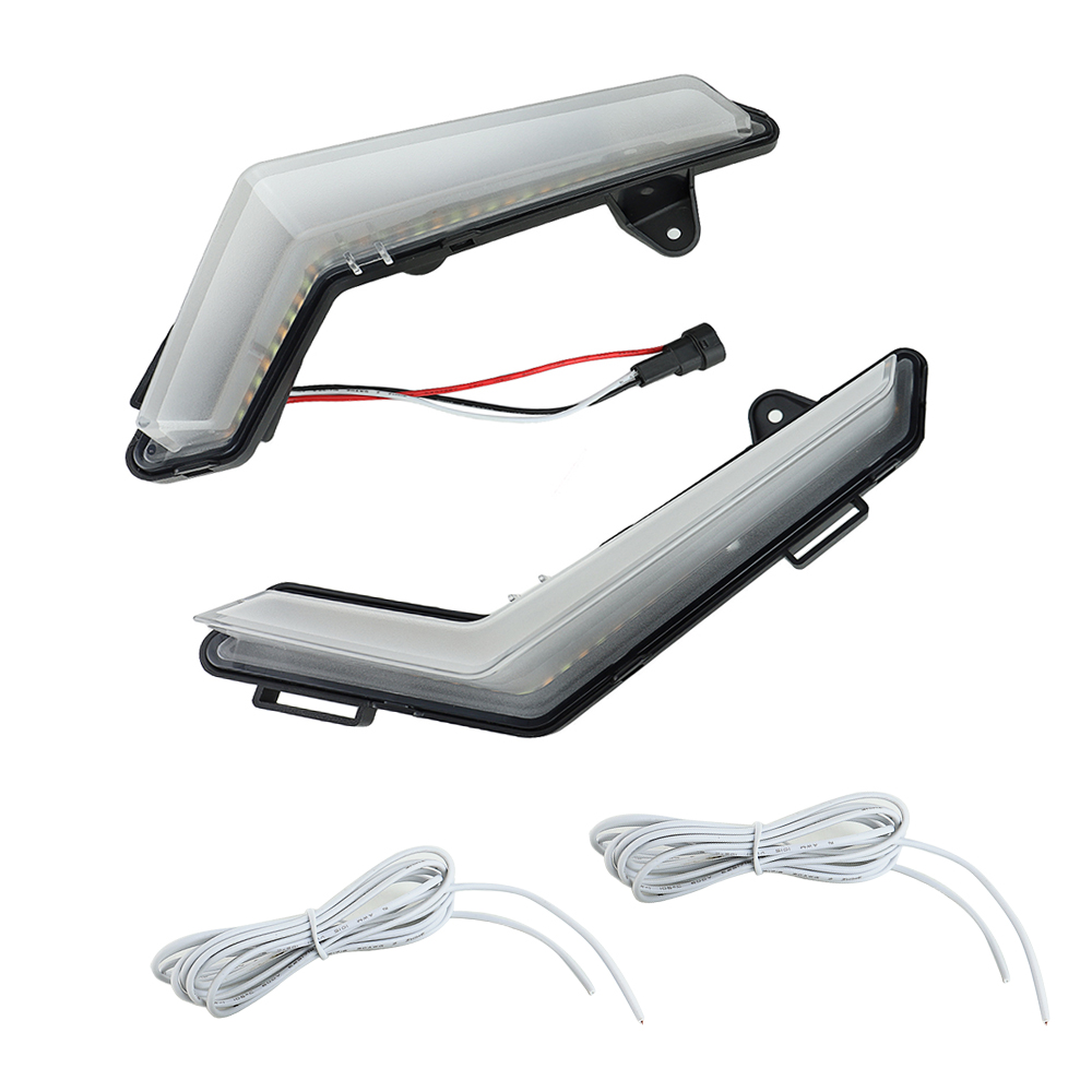 Передняя светодиодная подсветка Defender UTV, плавные янтарные огни для Can-Am Defender & Defender Max HD10 HD8 2020 +