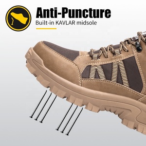 Zapatillas de deporte de salida de fábrica, zapatos de seguridad antigolpes, zapatos de seguridad modernos con precio al por mayor - Product Image 4