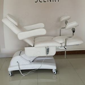 Multifunctionele elektrische gynaecologische en obstetrische bevallingsbank met 3 motoren, speciaal onderzoekbed voor gynaecologie - Product Image 5