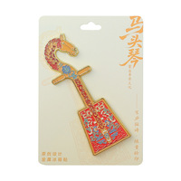Produits culturels créatifs originaux en métal à l'effigie de la tête de cheval de Mongolie intérieure - Souvenirs en relief tridimensionnel