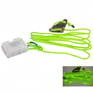 82101B-GREEN <span class=keywords><strong>Corde</strong></span> de tente lumineuse à LED <span class=keywords><strong>Corde</strong></span> lumineuse en nylon pour escalade, auvent, activités de plein air, bâche de tente - Product Image 1