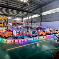 Équipement de parc d'attractions Classis Ectric Roller Coaster Mini Space Shuttle Bus Rides