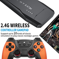 Console de Jeu de Boxe Électronique Topleo FC 4K Android TV avec Clé USB de Jeu Linux et Options de Prise EU/US