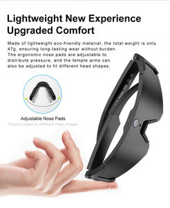 Lunettes de cyclisme intelligentes M95 avec assistant vocal IA, enregistrement photo et vidéo 4K pour appels, contrôle par bouton tactile pour charge filaire - Product Image 4