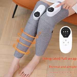 Masseur de jambes à pression d'air avec chaleur et airbag, outil de massage efficace pour le soin des genoux, des cuisses et des mollets, et le soulagement musculaire - Product Image 3