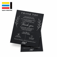 Carte d'invitation personnalisée de luxe avec estampage à chaud doré, motif floral, carte pour événement ou cérémonie