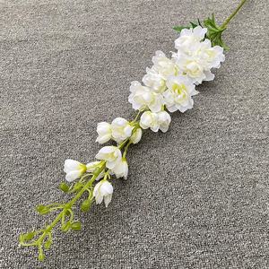 KEWEI 1002 fiore di giacinto artificiale <span class=keywords><strong>viola</strong></span> grande gambo lungo <span class=keywords><strong>fiori</strong></span> Delphinium per la decorazione - Product Image 6