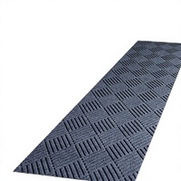 SUWUYUE Runner Rug Non Slip 1FT X 5FT Washable Low Pile Hooked Rubber Back Indoor/Outdoor Carpet Mat for Hallway Kitchen