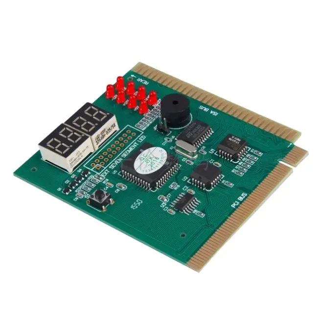 AK PCI & ISA Motherboard Tester Diagnostic Display 4-bit PC computer motherboard debugging Postcard analyzer