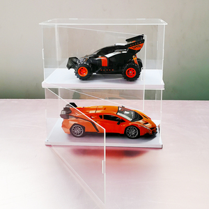 Hiện đại thân thiện với môi vuông mô hình hoạt hình khối xây dựng cầm tay mở cửa chống bụi hộp lưu trữ cho kệ trưng bày giày - Product Image 6