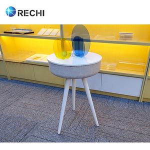 RECHI Smartph Table basse à chargement sans fil Table stéréo en <span class=keywords><strong>bois</strong></span> avec haut-parleur Bluetooth pour le salon et la salle à manger - Product Image 4