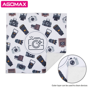 Khả năng chịu lực mạnh mẽ tổ chức du lịch microfiber tự dính ống kính máy ảnh bọc vải 28x28cm chống trầy xước - Product Image 3