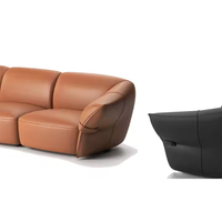 Ensemble canapé moderne pour salle d'attente, 3 matériaux en option, canapés de bureau pour la réception