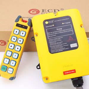 Télécommande universelle de qualité supérieure 1 émetteur 3 récepteurs modèle de contrôle personnalisé grue à portique à conteneur monté sur rail - Product Image 1