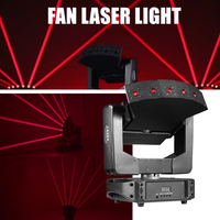 Projecteur laser à faisceau mobile RGB 80W, lumière de scène, projecteur laser DMX512 pour discothèque, bar, soirée, spectacle