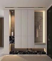Meuble à chaussures moderne et innovant en 3D pour salon et salle à manger, personnalisable, modulaire pour toute la maison, de haute qualité, empilable PUR, pour hôpital