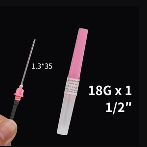 Agujas de Jeringa Tipo Pluma de Acero Inoxidable 18/20/21 para Extracción de Sangre, Agujas para Toma de Muestras de Sangre Tipo Pluma - Product Image 3
