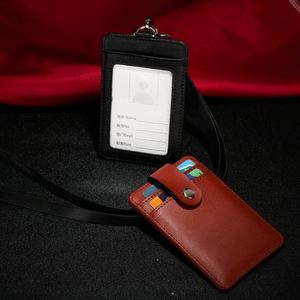 Bolsa de Identificación Personalizada para Empleados, Mini Bolsa Antirrobo para Tarjetas de Crédito, Cordón con Porta Tarjetas, Porta Credenciales Desmontable - Product Image 2