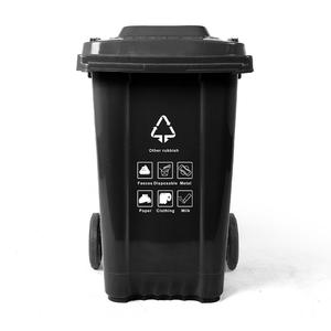 Big garden bin outdoor large wheelie trash bin