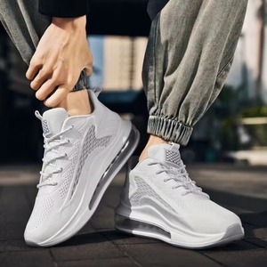 Mens Running Sneaker <b>Shoes</b> Anti Slip Thick Sole Cushion Men Spring and Fall New Trend Breathable Mesh Soft Soled <b>Shoes</b> for Men - Product Image 3