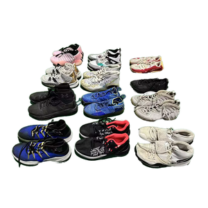 Chaussures de basketball pour hommes, haute tige, respirantes, baskets de marque d'occasion, style original de marque internationale, vente en gros - Product Image 1