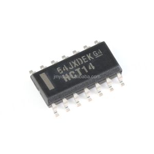 SN74HCT14DR Circuit intégré logique inverseur à déclencheur Schmitt à six canaux, boîtier SOIC-14, marquage HCT14 - Product Image 1