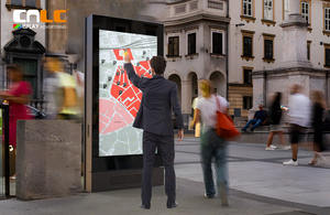 Meilleure vente 43-65 pouces extérieur haute luminosité LCD kiosque de signalisation numérique au sol pour la publicité écran tactile - Product Image 5