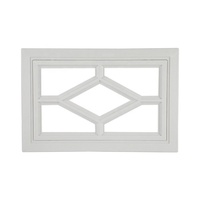 Fenêtres de garage en aluminium et plastique électriques personnalisées en gros, bon marché, inserts de fenêtres, cadres d'insertion, fenêtres de garage sectionnelles